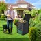 80-Gallon PP Composter Bin with Ventilation and Easy Access Door